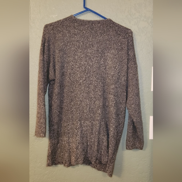 Grey button-up cardigan- Used - Picture 2 of 4